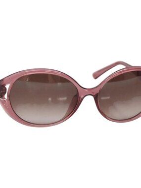 FENDI Sunglasses Plastic Pink Auth sw1399